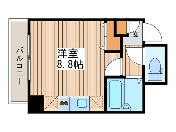 ＷＥＳＴ１０の物件間取画像